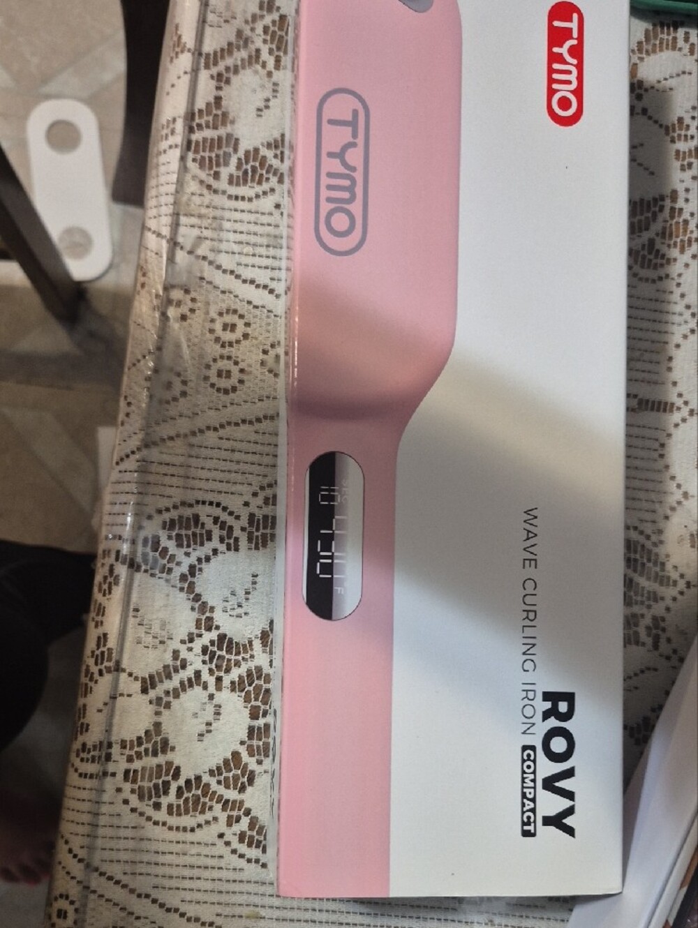 Tymo Pink Compact Hair Styler Brush - Picture 3 of 3
